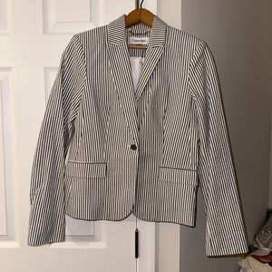 Calvin Klein Stripped Blazer size 4